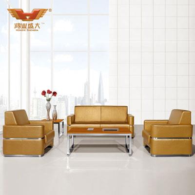 办公家具厂家直销 现代欧式办公沙发HY-S1019