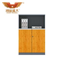 竹木板式文件柜  H60-0602